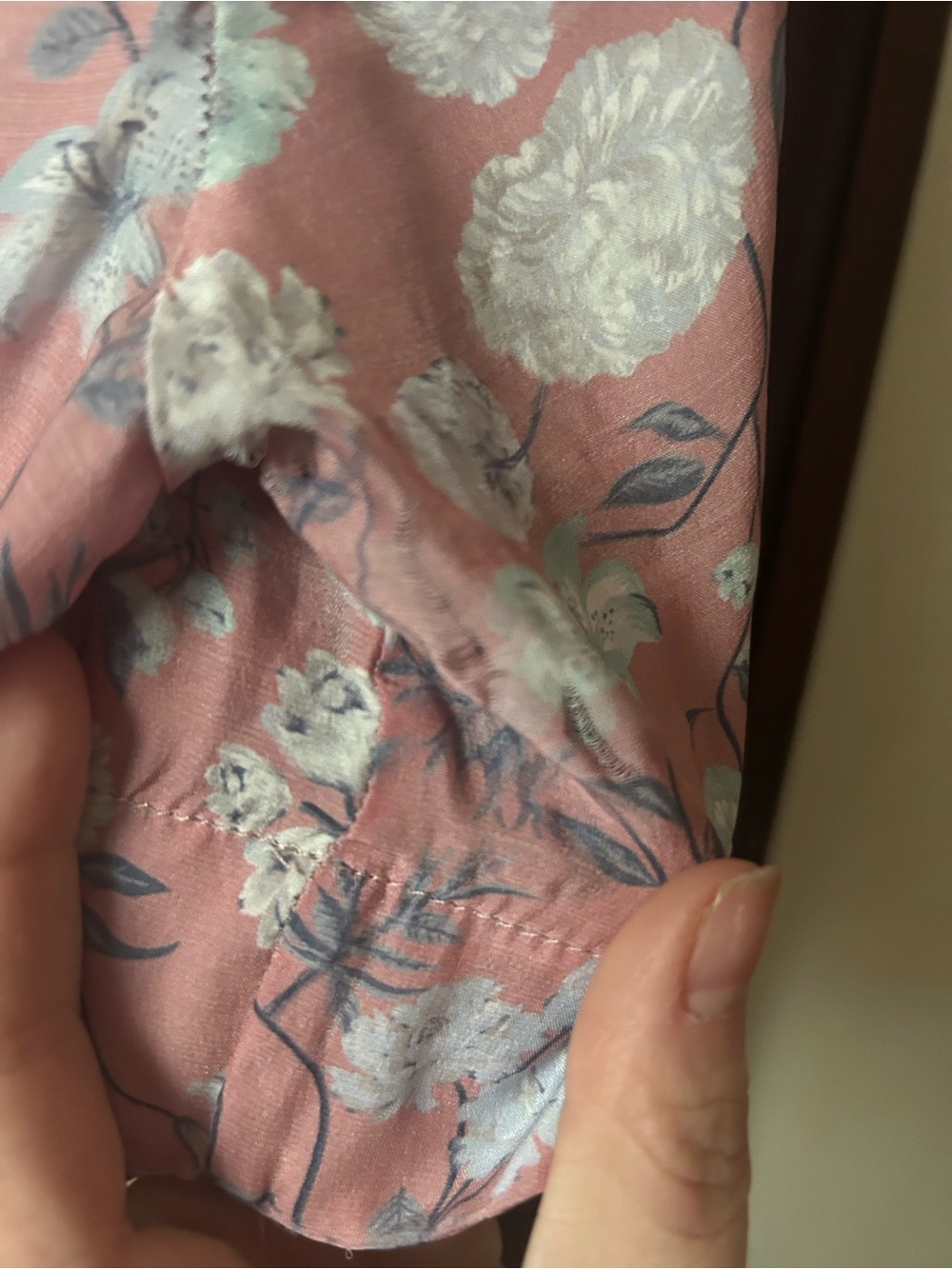 Anine Bing Pink Button Floral 100% Silk Shirt Dress Size XS SEE DESCRIPTION❤️ - Picture 12 of 13